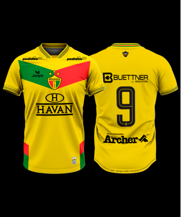 CAMISA DE JOGO BRUSQUE 1 AMARELA